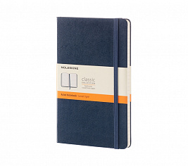 Записная книжка Moleskine Classic (в линейку), Large (13х21см), синяя
