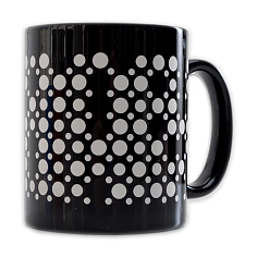 Кружка «Перфорация», черная